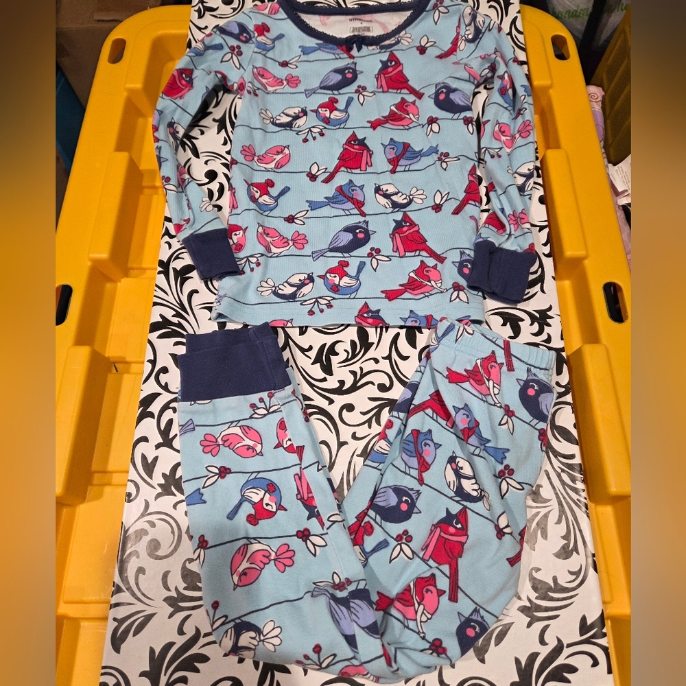 Gymboree PJ Set with Bird Print